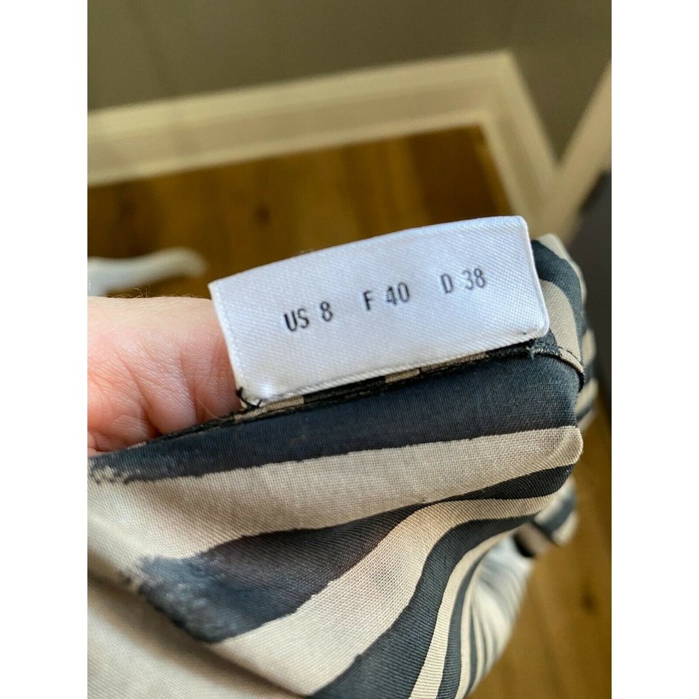 Akris Punto Drawstring Waist Button Down Shirt 8 - Picture 9 of 9